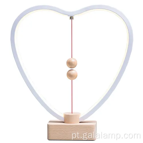 Luz noturna flutuante moderna para ambiente elegante doméstico